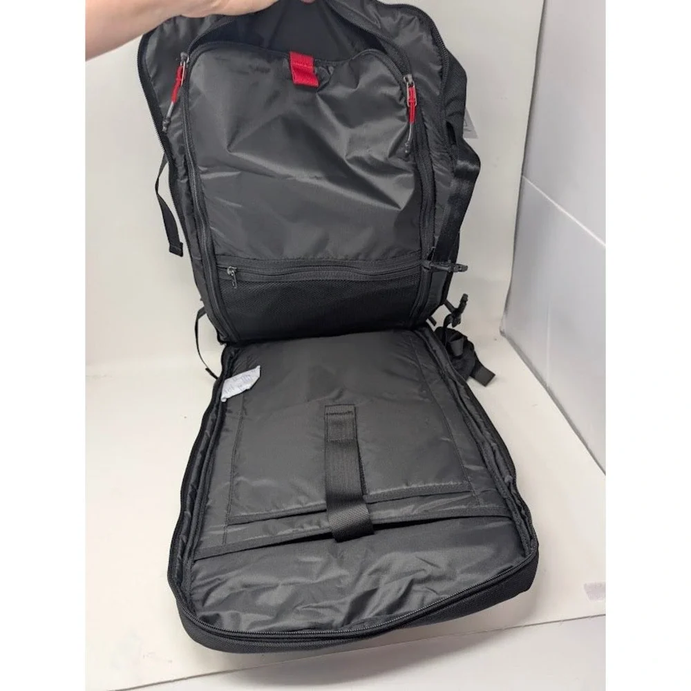 Tomtoc Recycled Collection Tech Laptop Backpack‎ Matte Black NWT